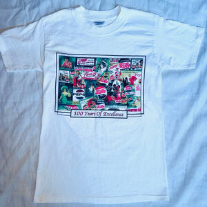 Vintage Never Worn Adult Small Pepsi Cola 100 Years of Excellence SS TShirt
